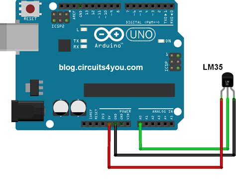 arduino code for temperature sensor